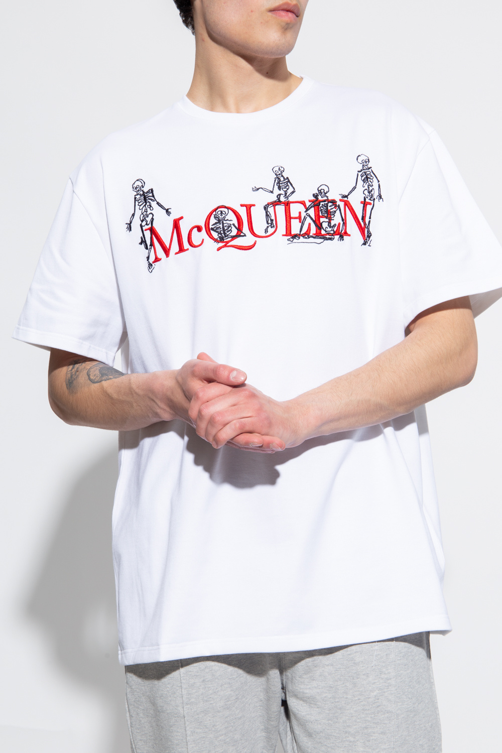 SchaferandweinerShops BN - shirt Alexander McQueen - Logo T
